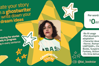 write your fictional stories