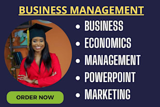 do business marketing, management, economic, leadership, HR assigned