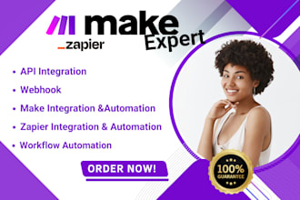 set up make com automation make com integromat zapier integration made com