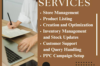 be your virtual assistant amazon, walmart, ebay, tiktok shop