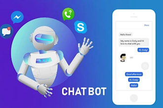 develop ai whatsapp chatbot, booking bot, chatgpt bot manychat, twilio SMS bot