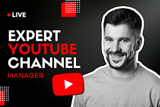 be your youtube channel manager to take it to the peak of success