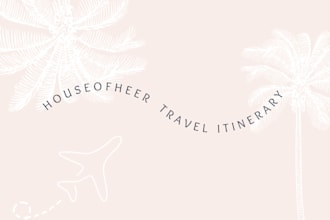 plan your travel itinerary