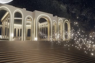 create realistic 3d environment in blender