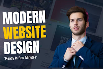 design modern and recreateable ecommerce wordpress website