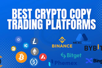 create crypto trading bot for copy trading bot, binance bot, coinbase, bybit