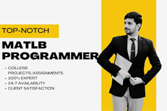 be matlab programming, simulink and gui projects expert
