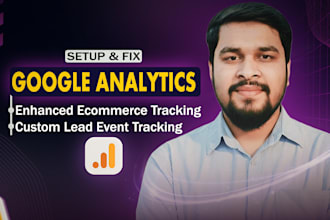 setup and fix ga4 enhanced ecommerce tracking using GTM