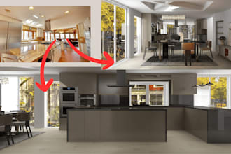 do virtual staging, home furniture staging and virtual renovation