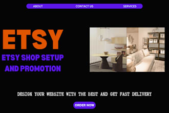 set up etsy shop digital product etsy seo listing etsy stan store sales setup