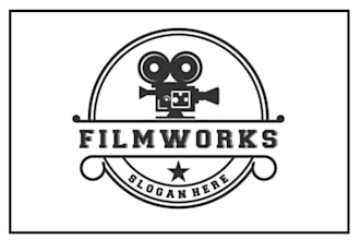 make production, dj, music, film and studio logo