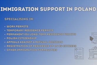 help you with immigration law in poland