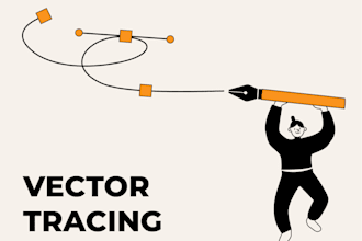 convert your logo, image, and icon from raster to vector