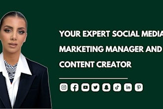 be your instagram social media marketing manager