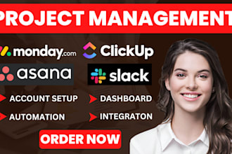be your asana consultant setup clickup monday slack trello project management