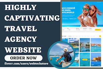 build travel agency tour hotel booking rental airbnb property management website