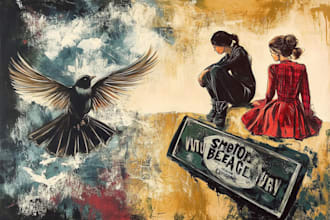 draw cool fantasy concept art for you