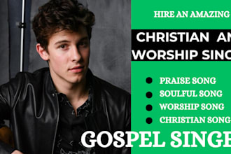 your sing your praise and worship song, worship male vocalist, christian song