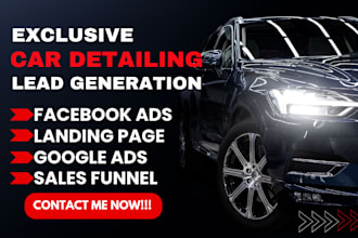 generate car detailing leads auto detalling leads car wash leads used car leads