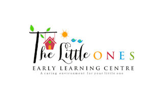 design inspired business name little ones childcare logo