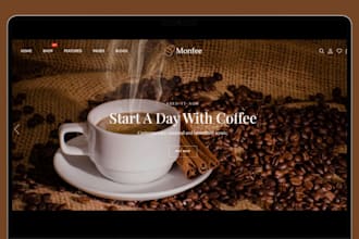 build coffee website coffee shopify store coffee subscription box coffee store