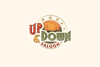 make traditional exclusive bar logo