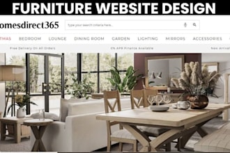 design furniture website furniture shopify store furniture dropshipping store