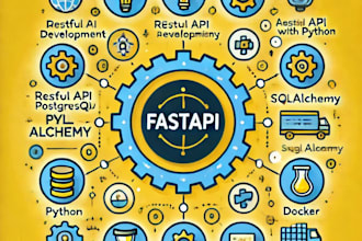 build a backend using python, fastapi, flask, postgresql, mysql, mongodb