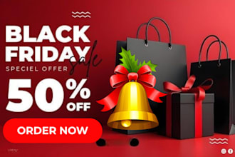 redesign shopify store for black friday sales cyber monday black friday flyer