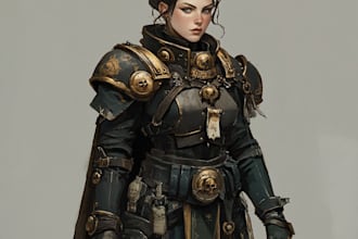 do an your warhammer in 40k character art