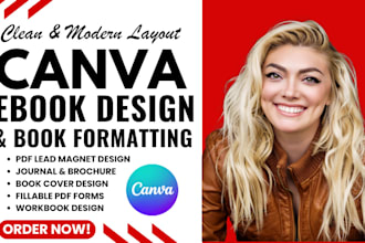 do canva ebook design cookbook prayer journal workbook PDF lead magnet planner