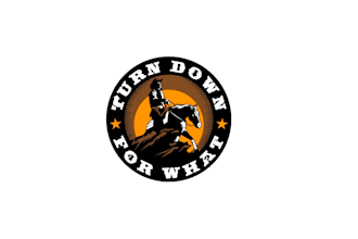 design unique reigning horse logo