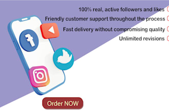 digital marketing of facebook pages and id setup like and follow