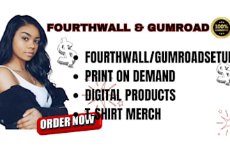 do fourthwall website print on demand shopify pod fourthwall print on demand seo