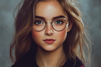 draw disney family couple cartoon portrait