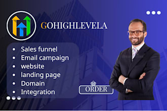 build and migrate go highlevel website sales  funnel ghl saas expert