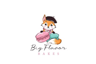 design wonderful home based bakery logo