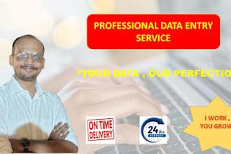 do medical data entry ,web research ,data scrapping , poster and copy paste work