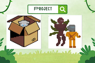 pixel art and animated pixel art at affordable prices