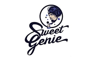 design awesome sweet genie logo