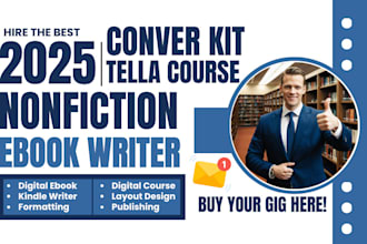be your professional ebook writer, book writing, formatting and humanized ai