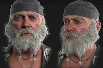 3d character modeling hyper realistic character design 3d metahuman video game