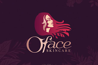 design natural ethical skincare brand logo