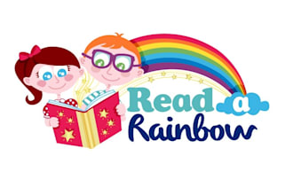 design awesome reading kids logo