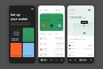 build wallet app,crypto send and receive wallet,blockchain,web3 wallet,phantom