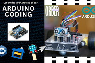 do arduino programming, simulations, and schematic diagram