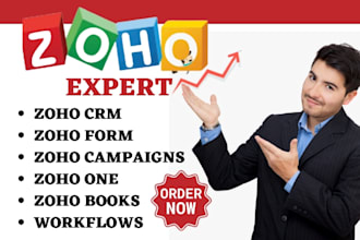 setup and customize zoho crm zoho campaigns zoho one zoho form and zoho books