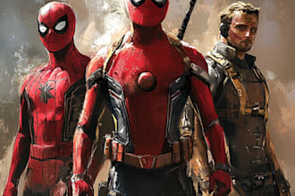 draw your favorite comic book character or superhero