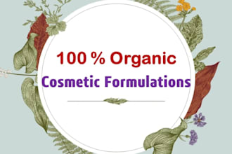 be chemist cosmetic formulation for organic, products