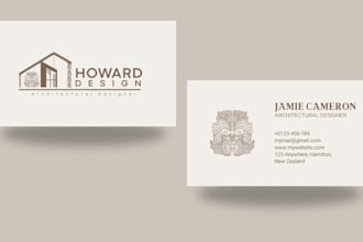 design logo, business card and stationary items in 06 hour